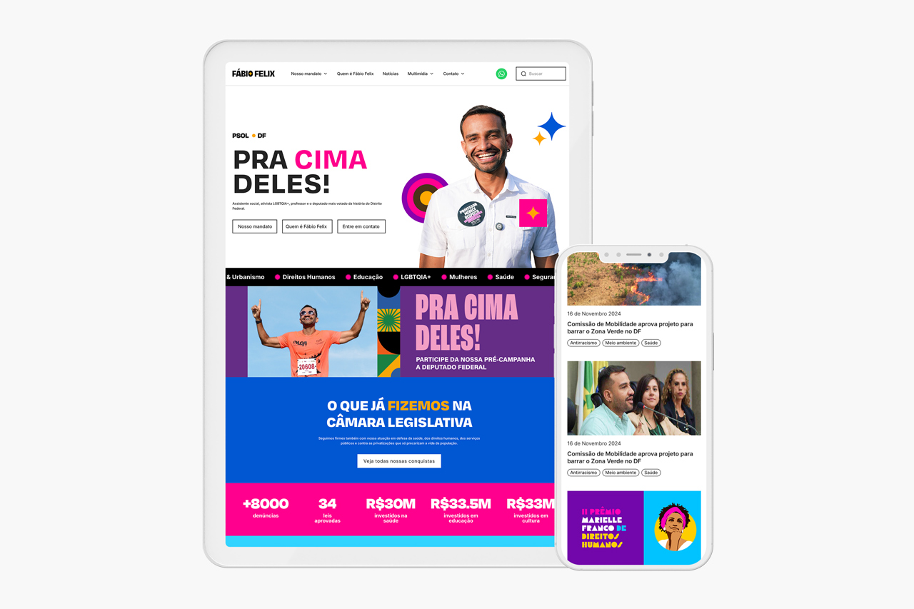 Fábio Félix mandate website